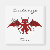 Little Red Devil Thunder_Cove Magneet (Voorkant)