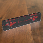 Little Red Devil Thunder_Cove Naambordje (Zijkant)