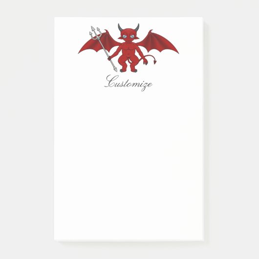 Little Red Devil Thunder_Cove Post-it® Notes (Voorkant)
