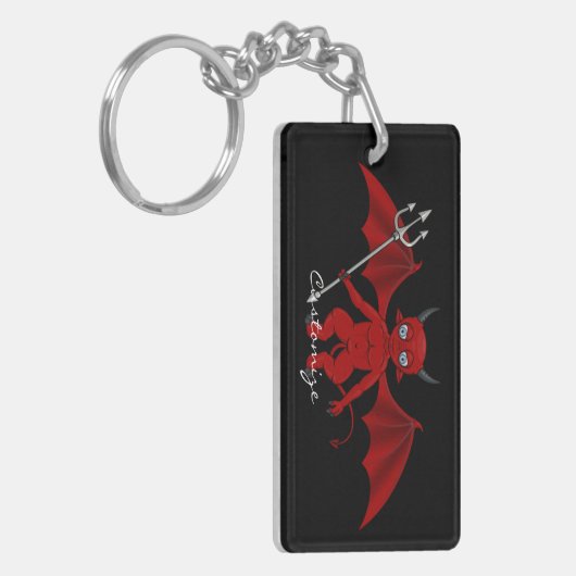 Little Red Devil Thunder_Cove Sleutelhanger (Voorkant Links)