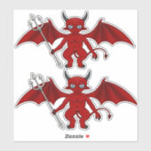 Little Red Devil Thunder_Cove Sticker (Vel)