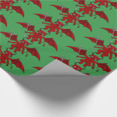 Little Red Devils Thunder_Cove Cadeaupapier (Hoek)