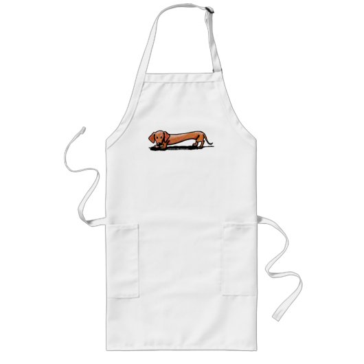 Little Red Doxie Schort (Voorkant)