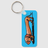 Little Red Doxie Sleutelhanger (Voorkant)