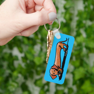 Little Red Doxie Sleutelhanger