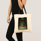 Little Red en de Wolf Tote Bag (Voorkant (product))
