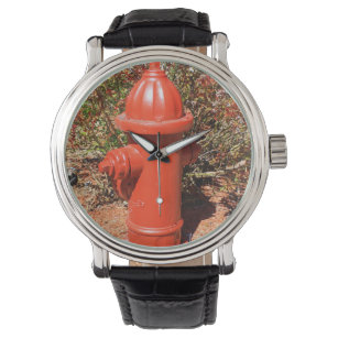 Little Red Fire Hydrant Horloge