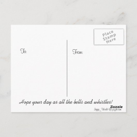 Little Red Fire Truck Birthday Briefkaart (Achterkant)