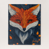 Little Red Fox Foxy Legpuzzel (Verticaal)
