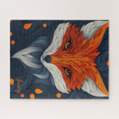 Little Red Fox Foxy Legpuzzel (Horizontaal)