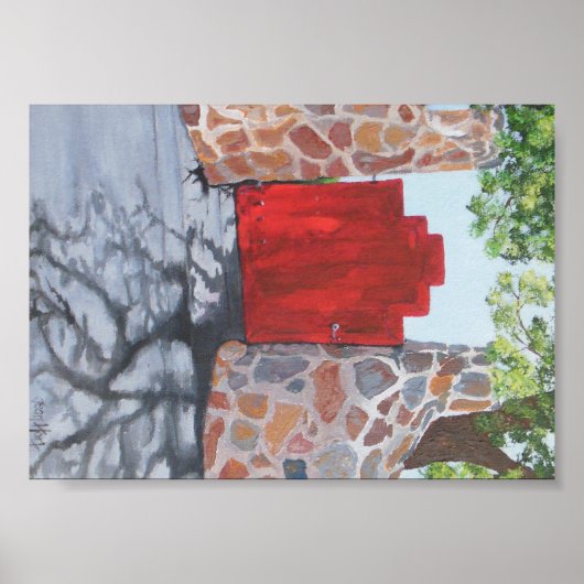 Little Red Gate Poster (Voorkant)