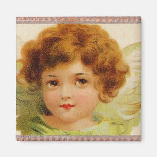 Little Red-Headed Angel Magneet (Voorkant)