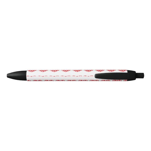 Little Red Hearts Pen (Achterkant)