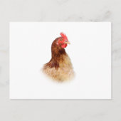 Little Red Hen Briefkaart (Voorkant)