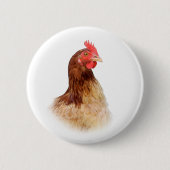 Little Red Hen Button (Voorkant)