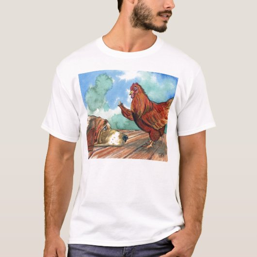 Little Red Hen T-shirt (Voorkant)