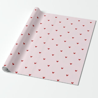 Little Red hoort roze Valentijnsdag Cadeaupapier
