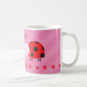 Little Red Ladybug Personalized Mug Koffiemok