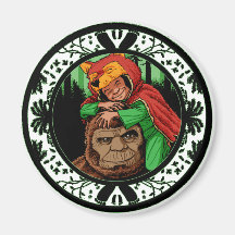 Little Red Mighty Nizz Bigfoot Sasquatch papa
