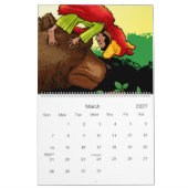 Little Red Mighty Nizz Wild Child Kalender (Mar 2027)