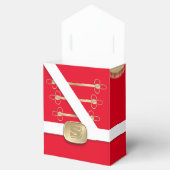 Little Red Nutcracker Speelgoed Soldier Favor Boxe Bedankdoosjes (Geopend)