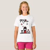 Little Red Ribbon Head T-shirt (Voorkant volledig)