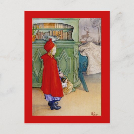 Little Red Riding Hood 1913 Briefkaart (Voorkant)