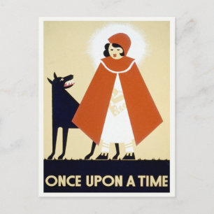 Little Red Riding Hood, 1936 Briefkaart