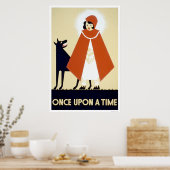 Little Red Riding Hood 1937 WPA Poster (Keuken)