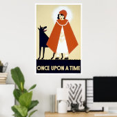 Little Red Riding Hood 1937 WPA Poster (Thuiskantoor)