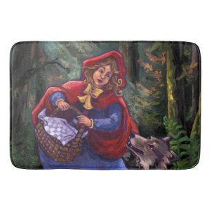 Little Red Riding Hood Art Badmat