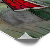 Little Red Riding Hood Big Eye Baby Doll Art Poster (Hoek)