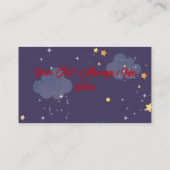 Little Red Riding Hood Birthday Enclosure Kaart (Achterkant)