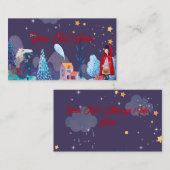 Little Red Riding Hood Birthday Enclosure Kaart (Voorkant / Achterkant)