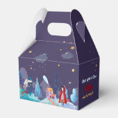 Little Red Riding Hood Birthday Favor Bag Bedankdoosjes (Achterkant)