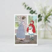 Little Red Riding Hood: Breng dit naar oma Briefkaart (Staand voorkant)