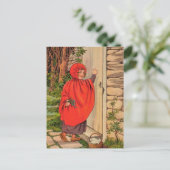 Little Red Riding Hood  Briefkaart (Staand voorkant)