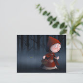 Little Red Riding Hood Briefkaart (Staand voorkant)