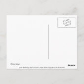 Little Red Riding Hood Briefkaart (Achterkant)