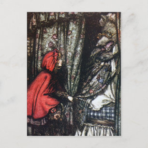 Little Red Riding Hood Briefkaart