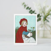 Little Red Riding Hood Briefkaart (Staand voorkant)