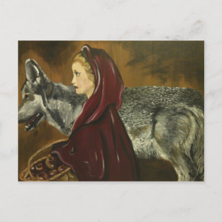 Little Red Riding Hood Briefkaart