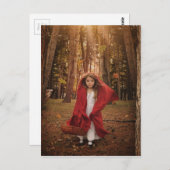 Little Red Riding Hood Briefkaart (Voorkant / Achterkant)