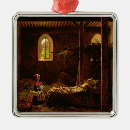 Little Red Riding Hood, c.1820 Metalen Ornament (Voorkant)