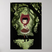 Little Red Riding Hood Card Poster (Voorkant)
