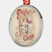Little Red Riding Hood Coca Metalen Ornament (Links)