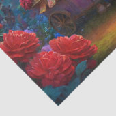 Little Red Riding Hood & De Wolf Decoupage Tissuepapier (Detail)