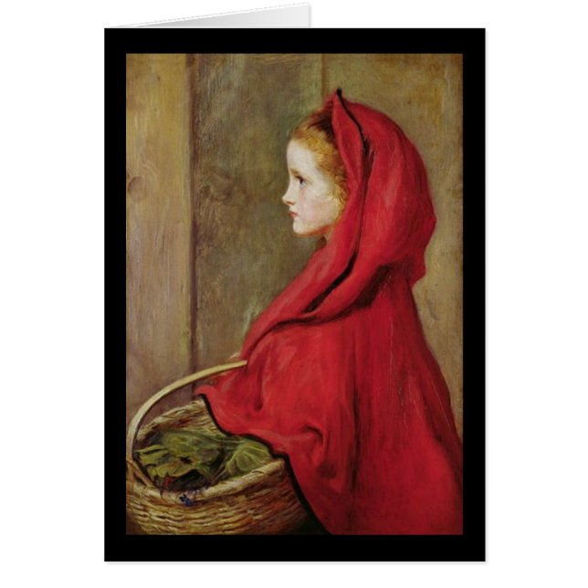 Little Red Riding Hood door John Everett Millais (Voorkant)