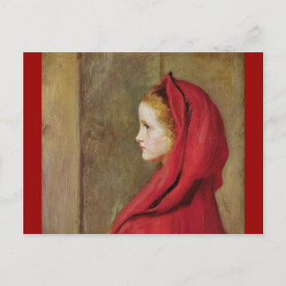 Little Red Riding Hood door John Everett Millais Briefkaart