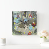 Little Red Riding Hood: Eindpagina's Vierkante Klok (Huis)